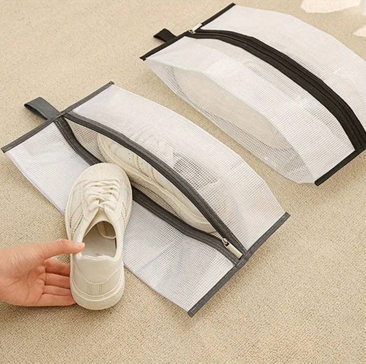 Mesh shoe bag