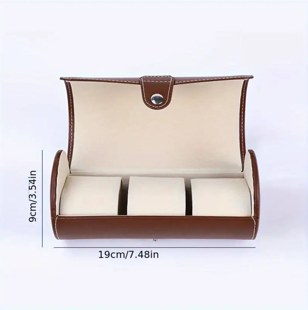 3 Slot watch storage case.