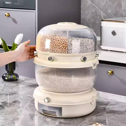 Double Compartment Cereal Dispenser