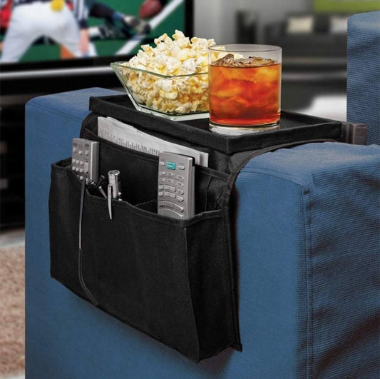 Couch sofa arm rest organizer