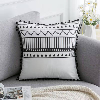 Cotton throw pillow covers