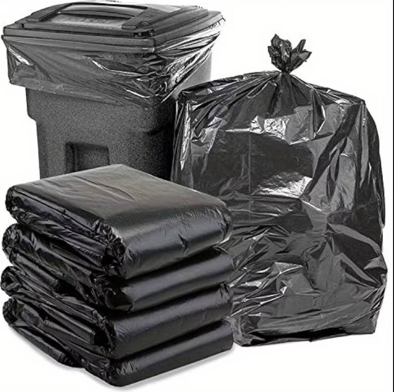 Large Size 50pcs Disposable Garbage/Trash bags