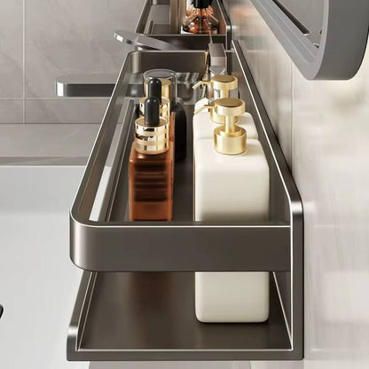 Wall mounted bathroom storage / spice storage rack
