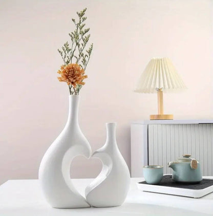 Decorative heart shape vase