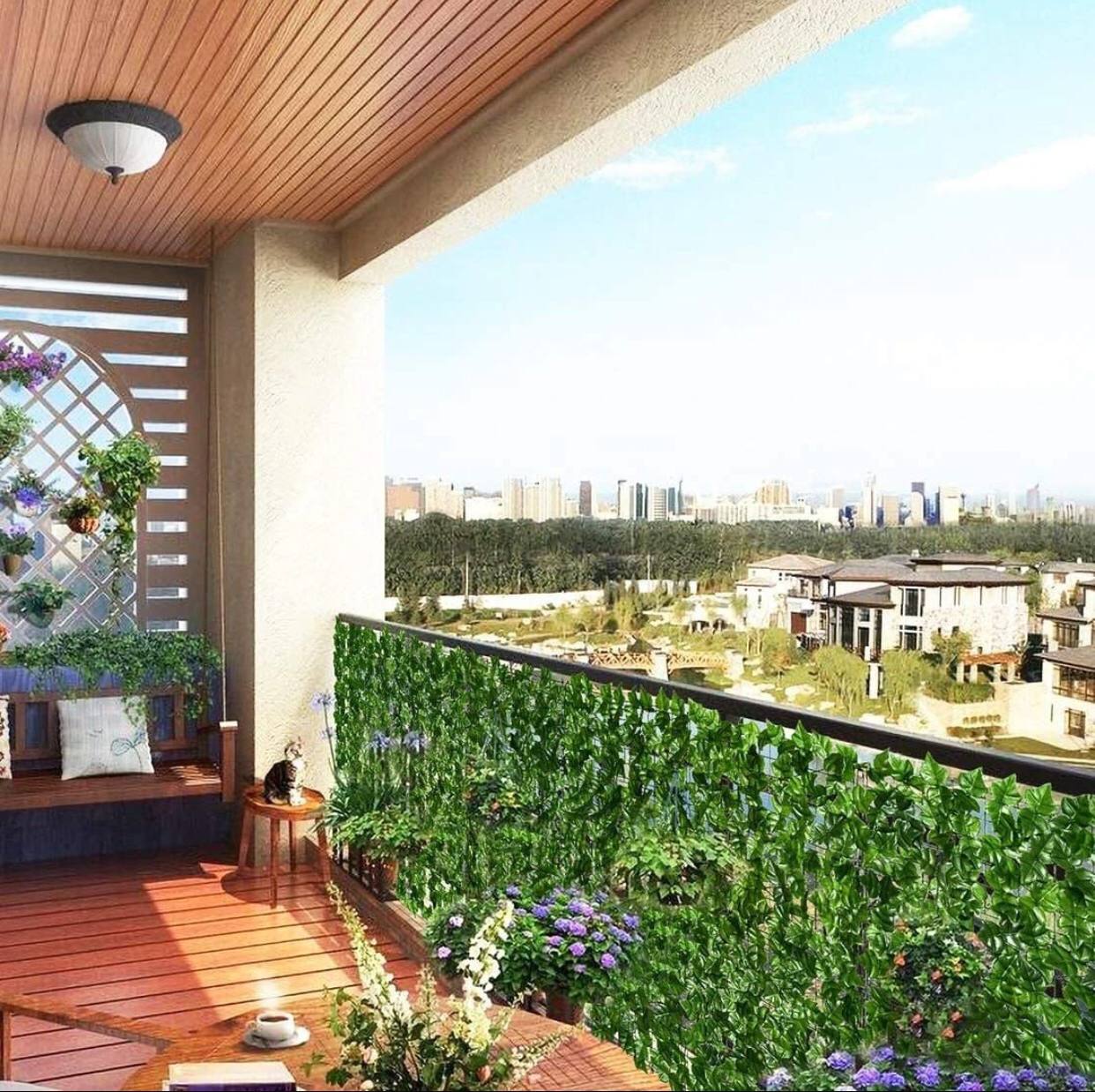 Green Balcony Privacy fence