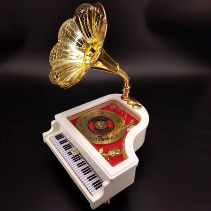 Loud Vintage Retro Music Box Piano