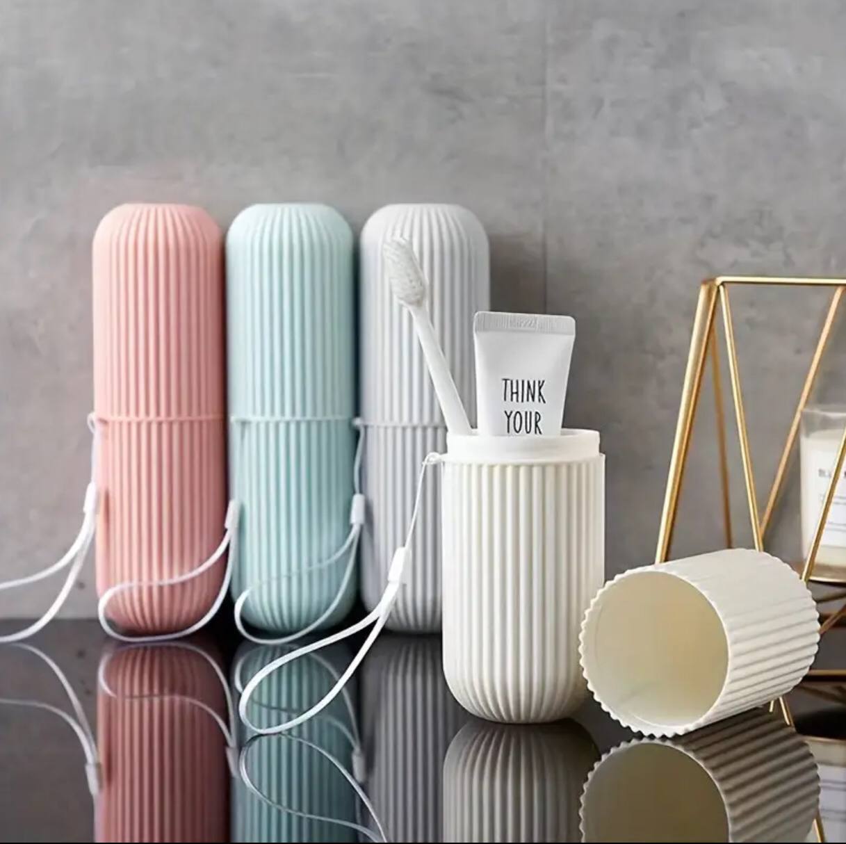 Toothbrush Toothpaste Holder