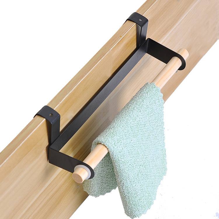 Kitchen towel rack