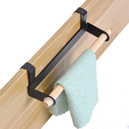 Kitchen towel rack