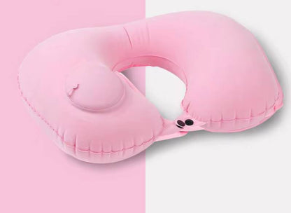 inflatable travel neck pillow