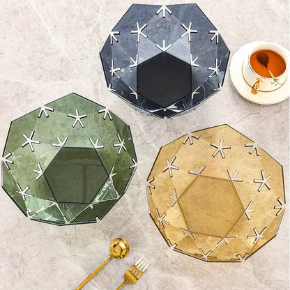 Household Fruit Plate Stylish Design Clearly Visible Multi-functional Fruit Plate