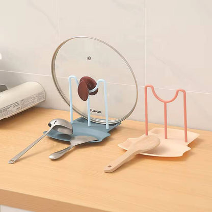Spoon Rest and Pot Lid Holder combo