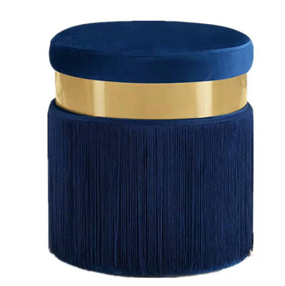 Modern Round Footstool Ottoman