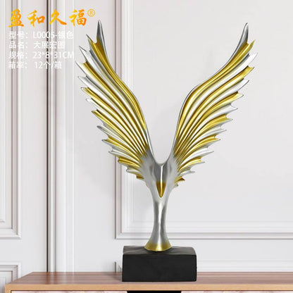 Ceramic decors,eagle,wings