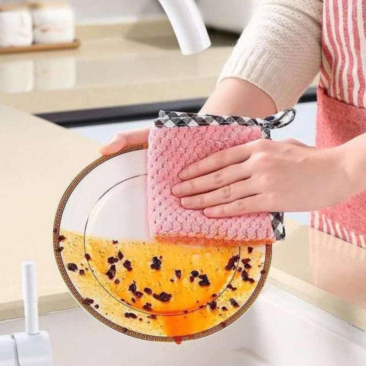 Cleaning Cloth, Coral Fleece