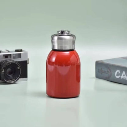 Cute 320ml Small Kids insulated leak proof thermal milk pot