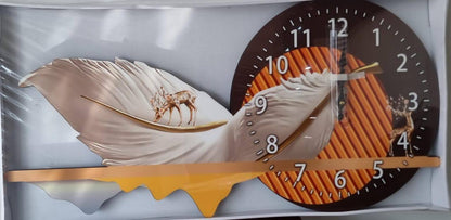 80x40cm Decor wall clock