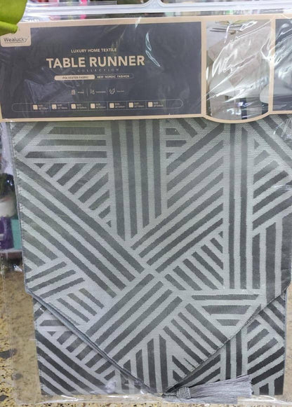 Simple elegant rectangular table runners