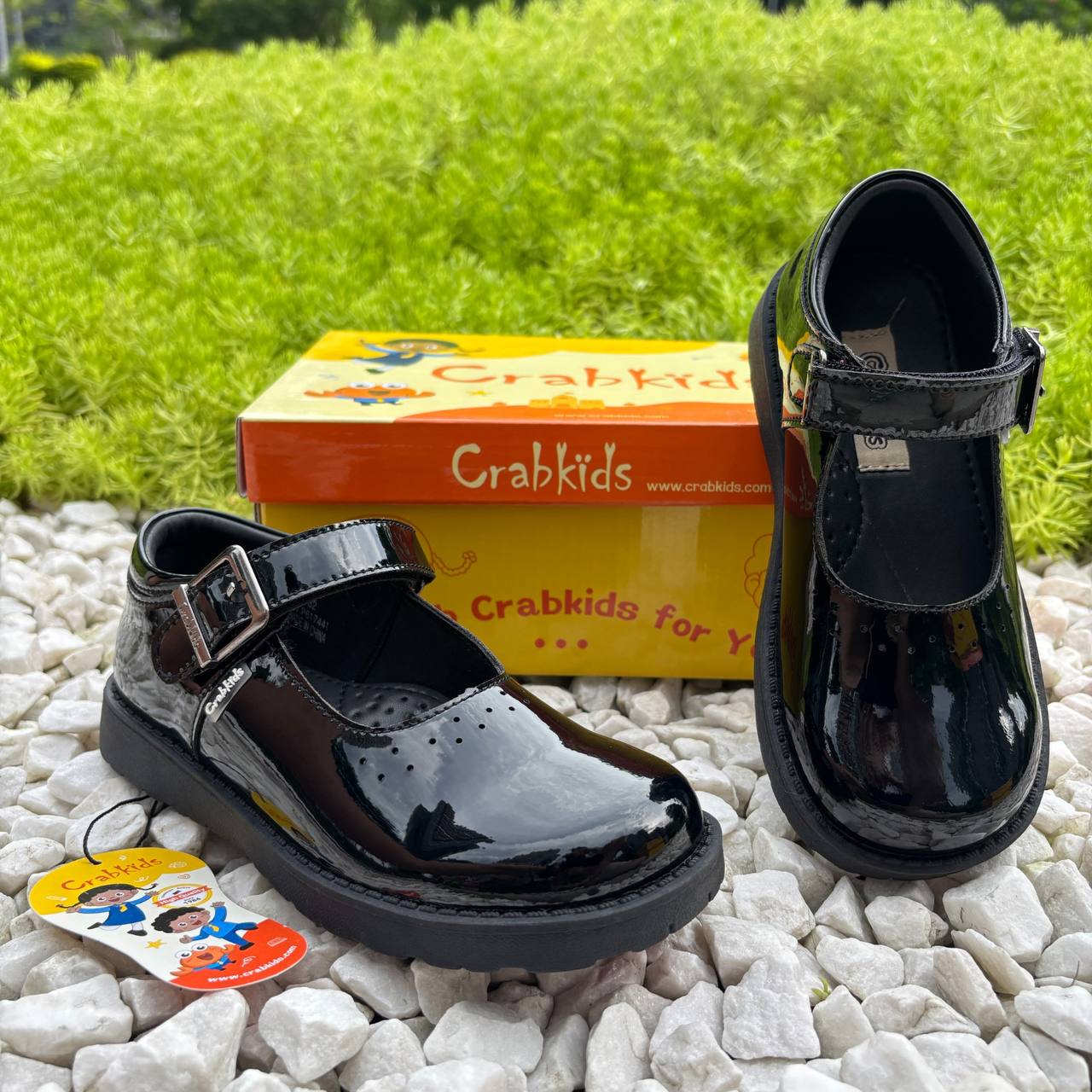 Crab kids school shoes
