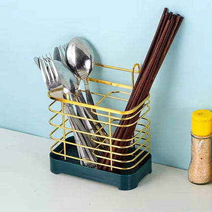 Metal spoon/chopsticks holder