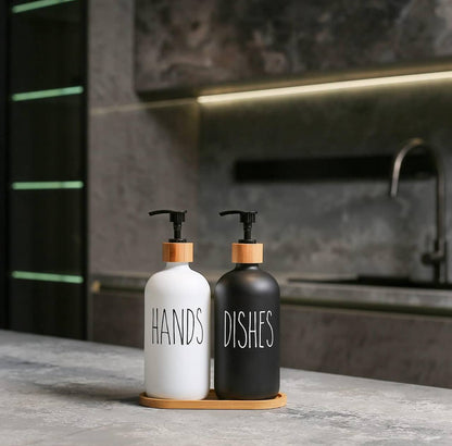 Dual Hand wash Soap dispenser