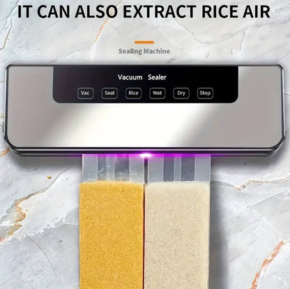 Electric vacuum sealer machine