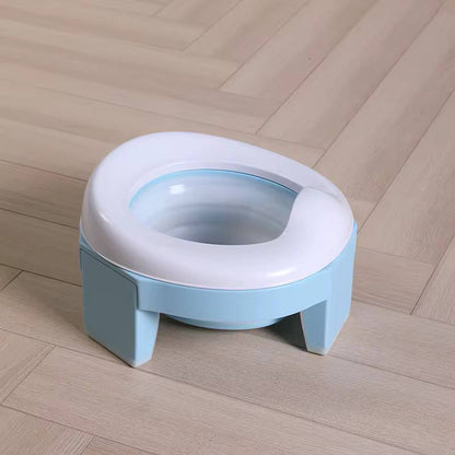 Foldable portable training potty