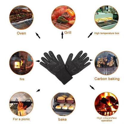 Barbecue Heat Resistant Gloves