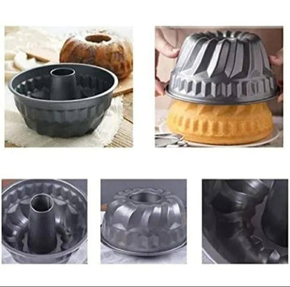 Doughnut shape cake mould