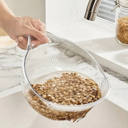 Acrylic Rice washing bowl/ Colander