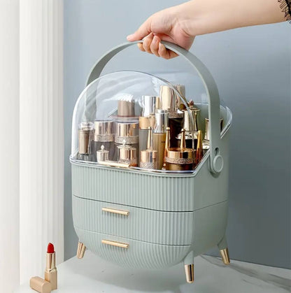 Luxury big capacity cosmetic storage box