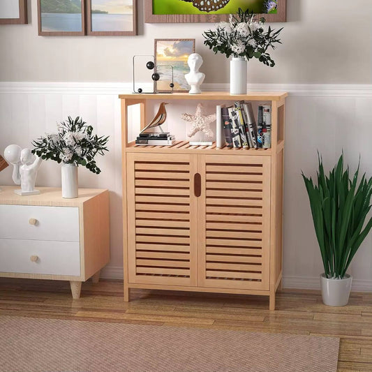 BAMBOO STORAGE CABINET