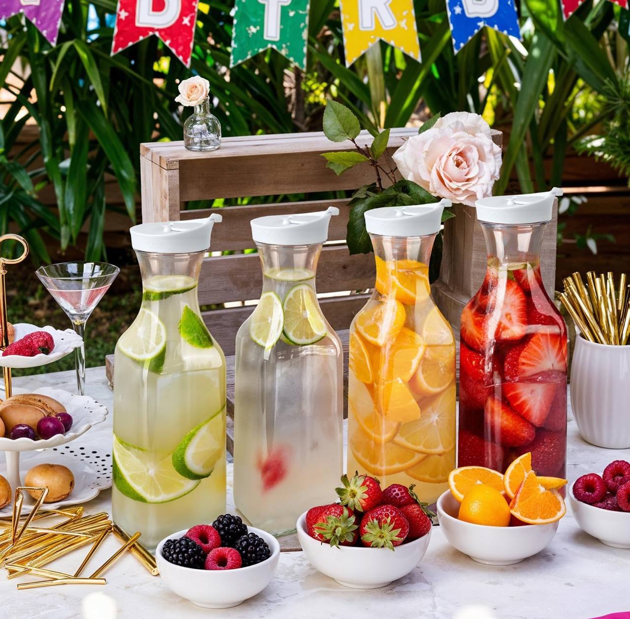 Multipurpose square pitcher jars