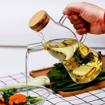 650ml Creative glass oil / vinegar jar