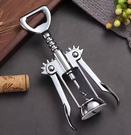 Stainless steel Corkscrew wine opener