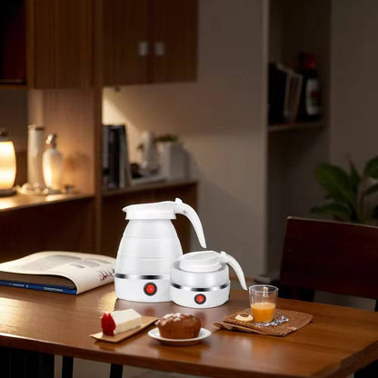 Foldable portable electric kettle