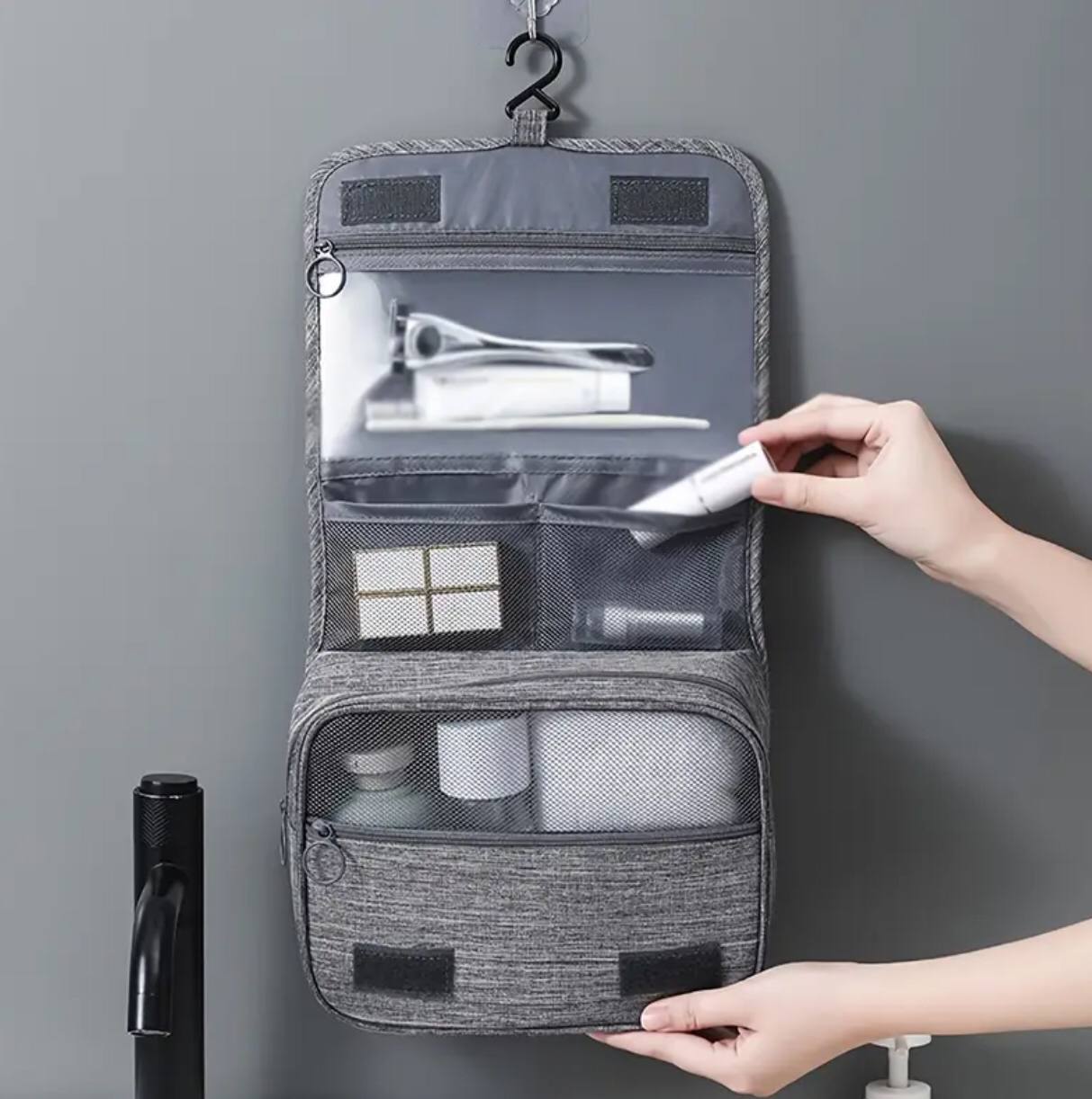 High quality foldable cosmetic bag