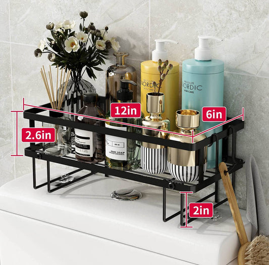 Single Layer Bathroom/ Toilet Racks With Tissue Holder