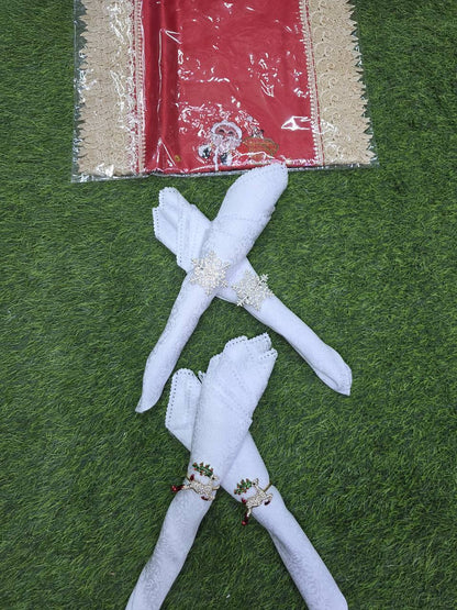 Custom Unique Napkin holder Rings. 6pcs