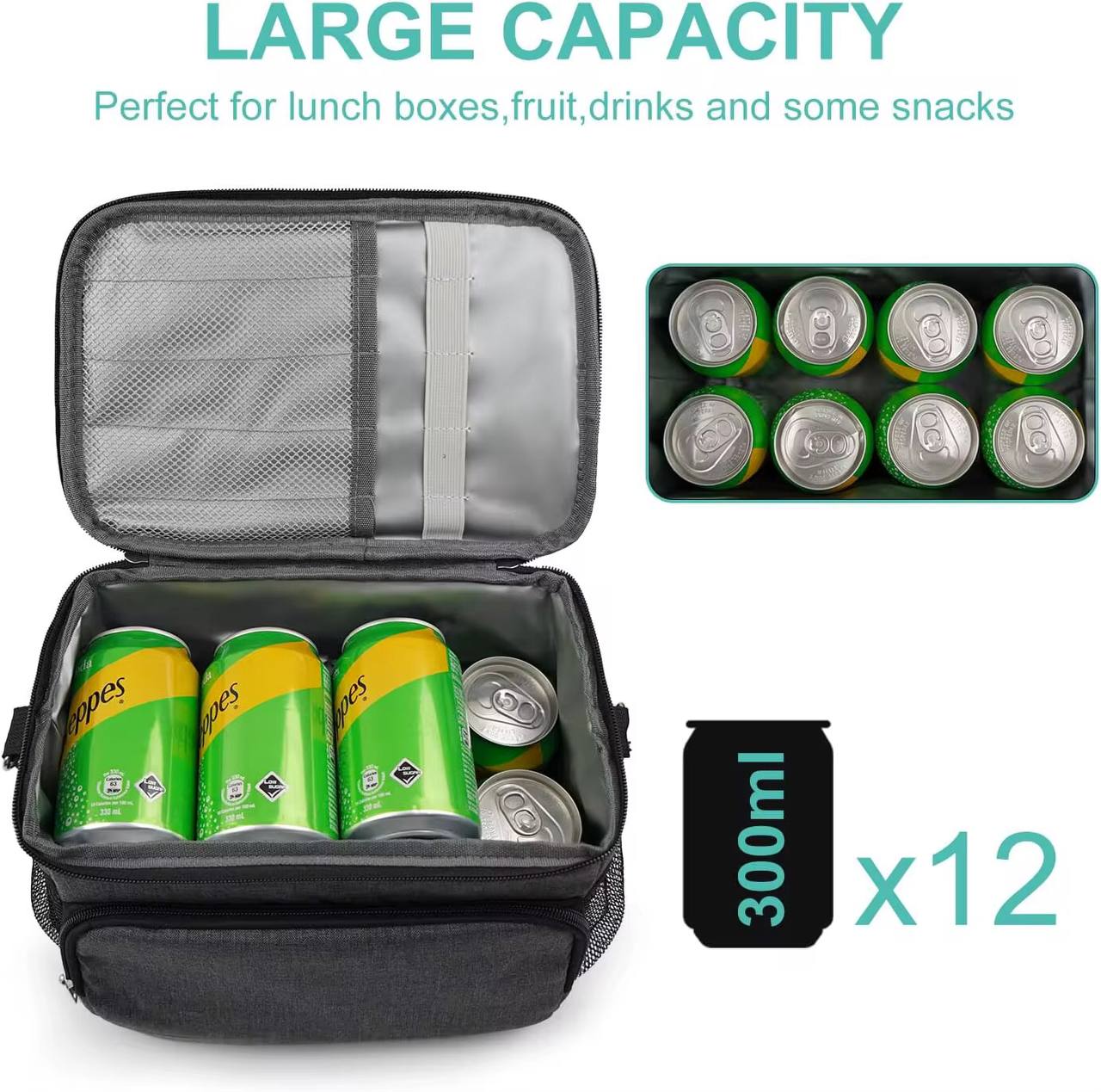 Large capacity cooler lunch bag(E)