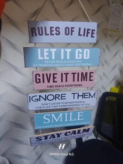 Inspirational wall Decot