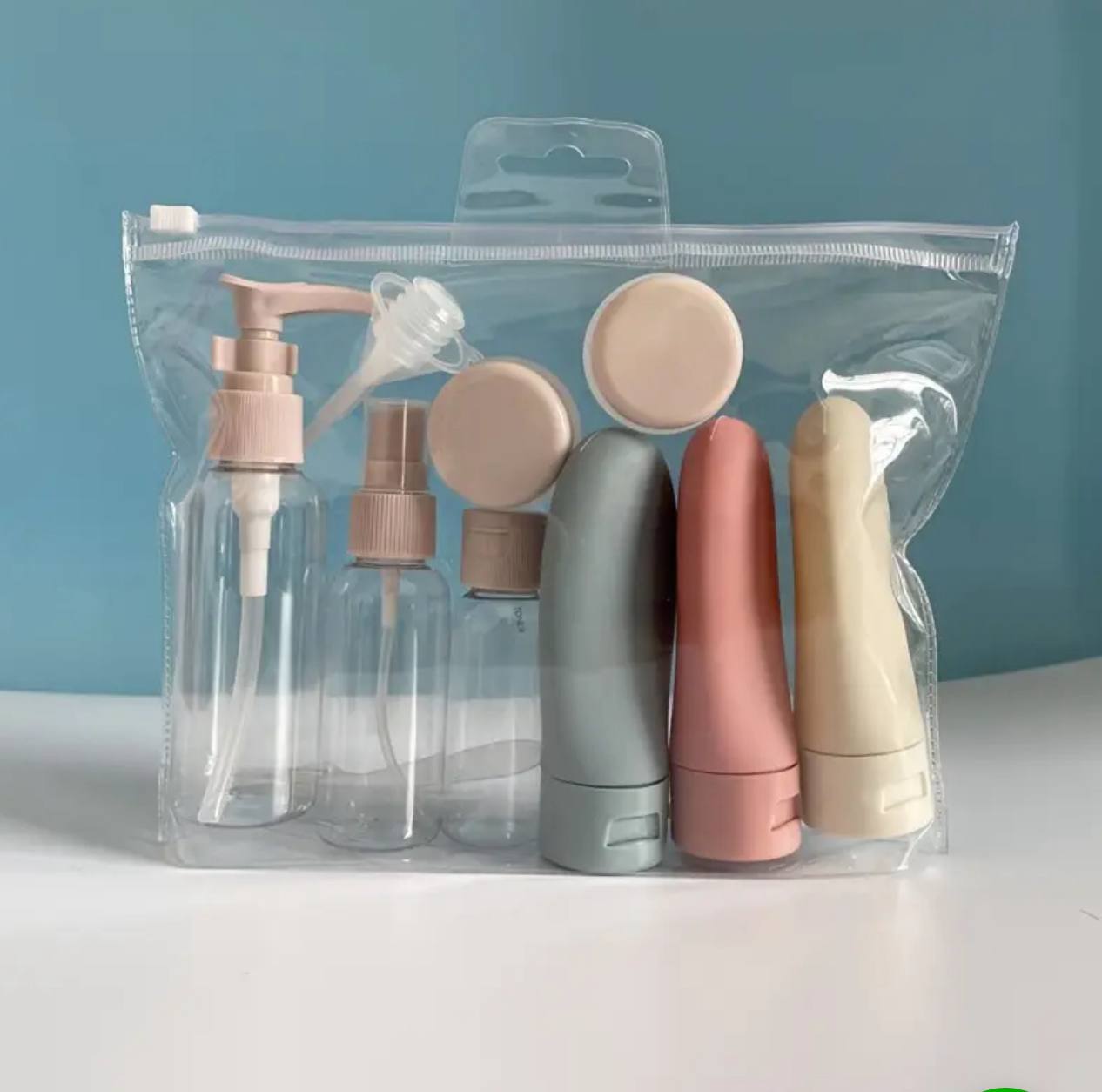 11PCS TRAVEL BOTTLES STORAGE SET