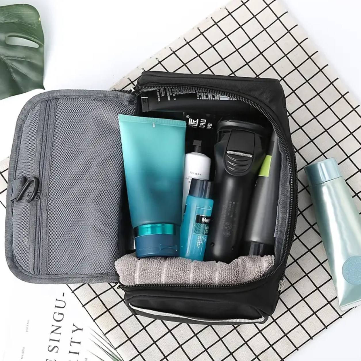 Travel Toiletry Bag for Hanging Men and Women Cosmetic Bag