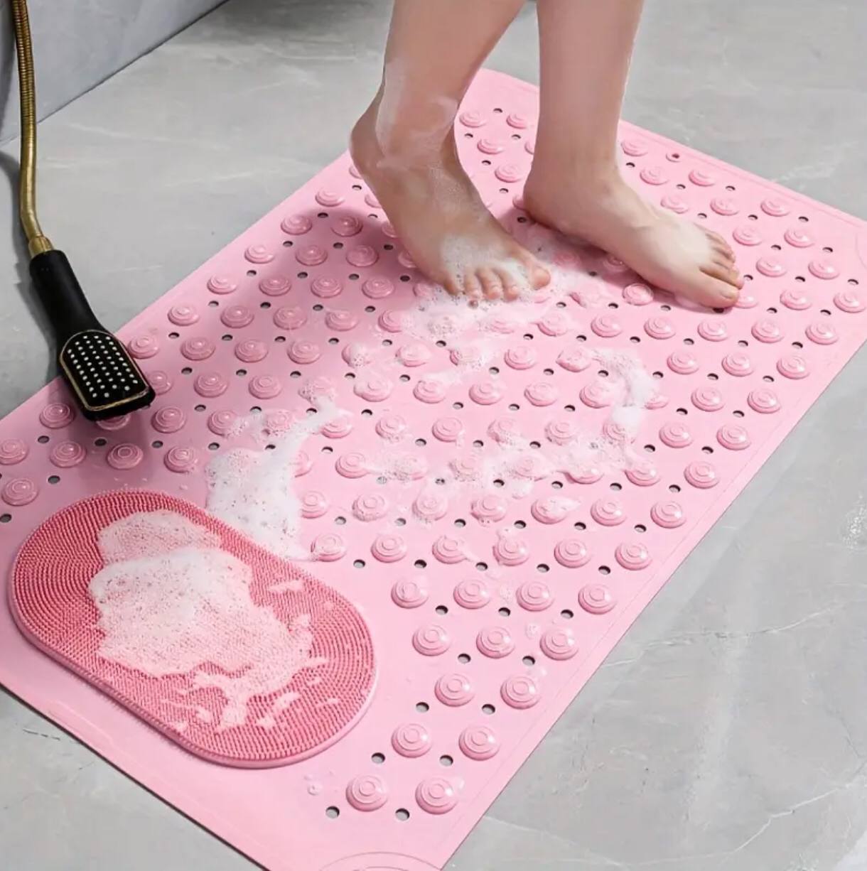 Antislip bathroom mat