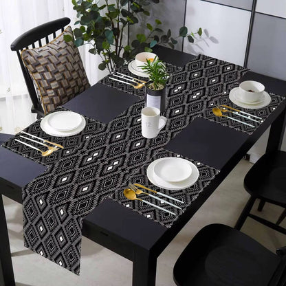 Bohemian Table Runner And Placemats Set