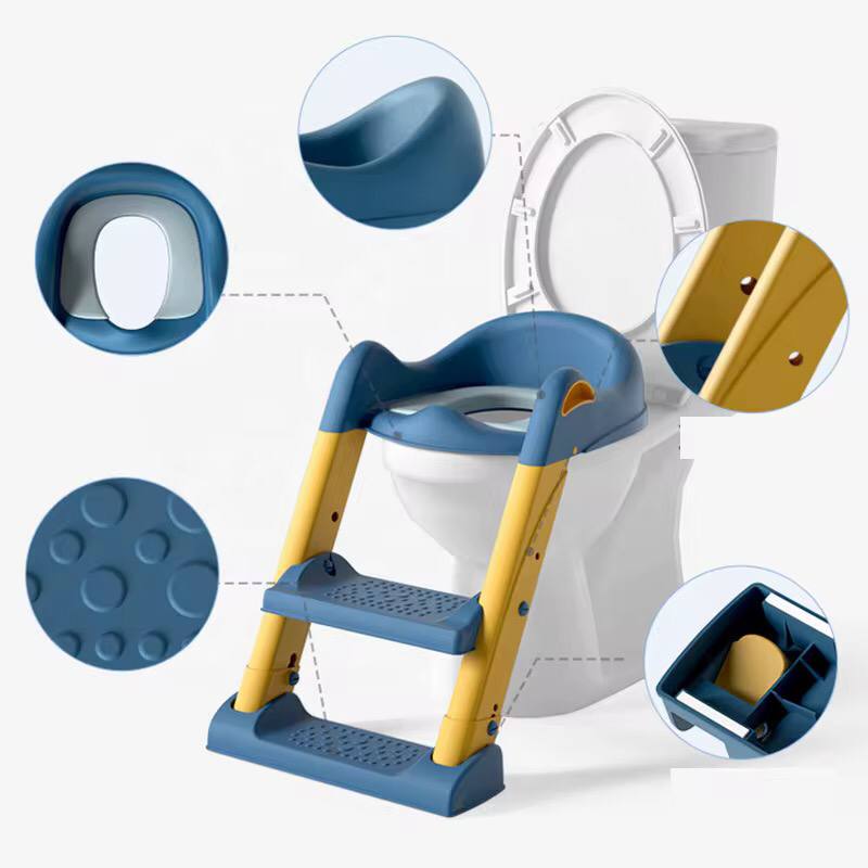 Baby auxiliary toilet ladder