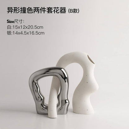 Creative interlocking Ceramic Decor Piece