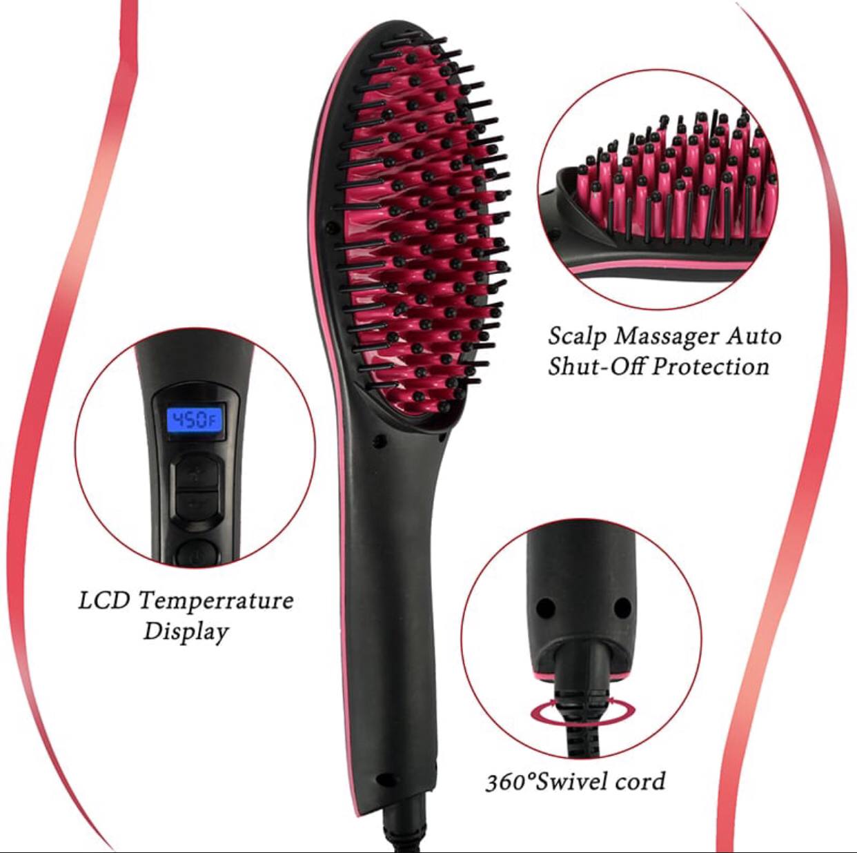 Proffesional hair straightener