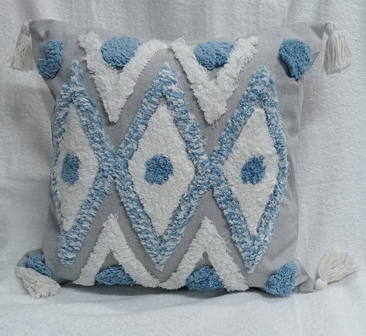 Boho  vintage tufted throw pillow covers
