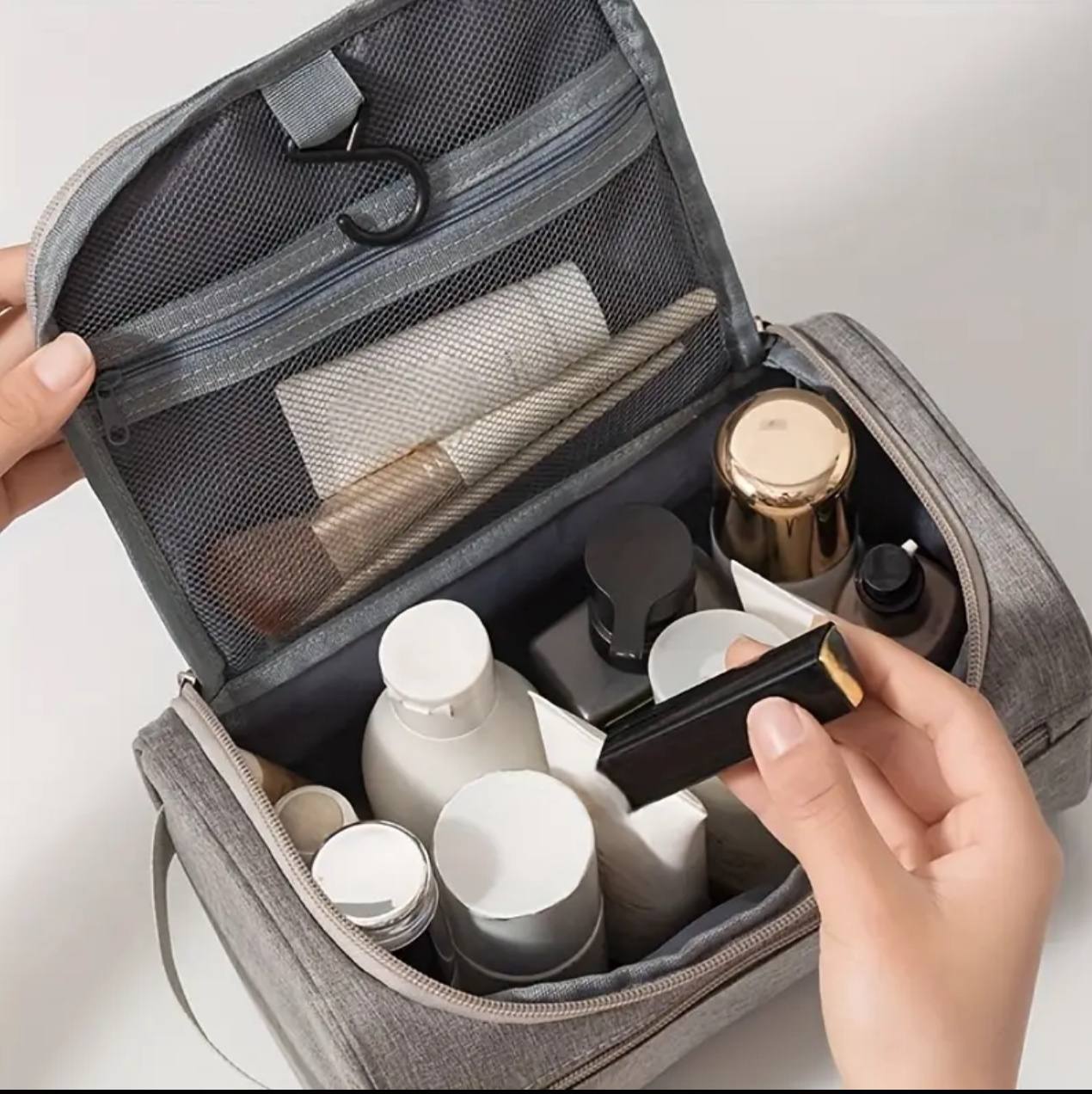 Travel Toiletry Bag for Hanging Men and Women Cosmetic Bag